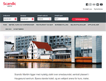 Tablet Screenshot of hotelmaritim.no